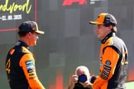 Oscar Piastri and Lando Norris of McLaren - Source: Getty Images